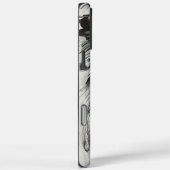 Felle Indiase meisje krijger in de traditie Case-Mate iPhone Case (Achterkant / Rechts)