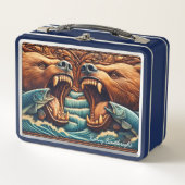 Felle jacht op Beer in razende stroomversnellingen (Voorkant)