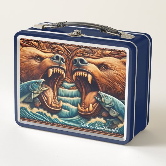 Felle jacht op Beer in razende stroomversnellingen (Voorkant)