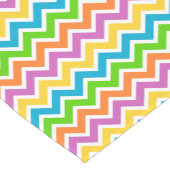 Felle kleuren Chevron Korte Tafelloper (Hoek)