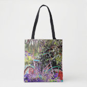 Felle kleuren fiets tas (Voorkant)