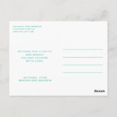 FELLE KLEUREN NOTENKRAKERS KERST BRIEFKAART (Achterkant)