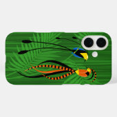 Felle Kleurrijke Paradijsvogels Case-Mate iPhone Case (Achterkant (horizontaal))