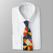 Felle Kleurrijke Pixel Abstracte Kunst Stropdas (Gebonden)