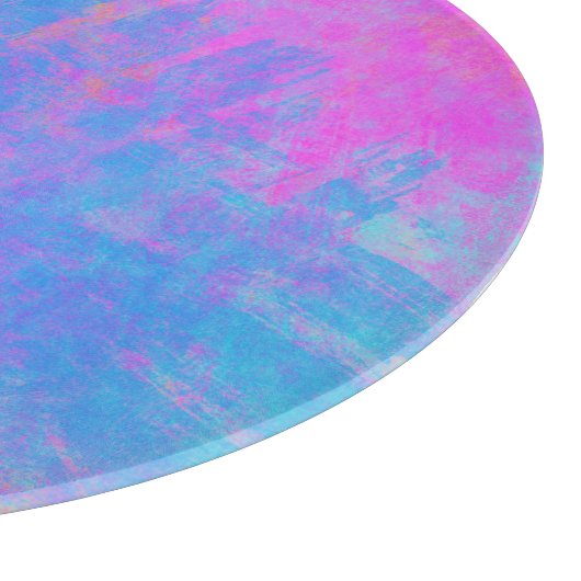 Felle Kleurrijke Spetters Snijplank (Hoek)