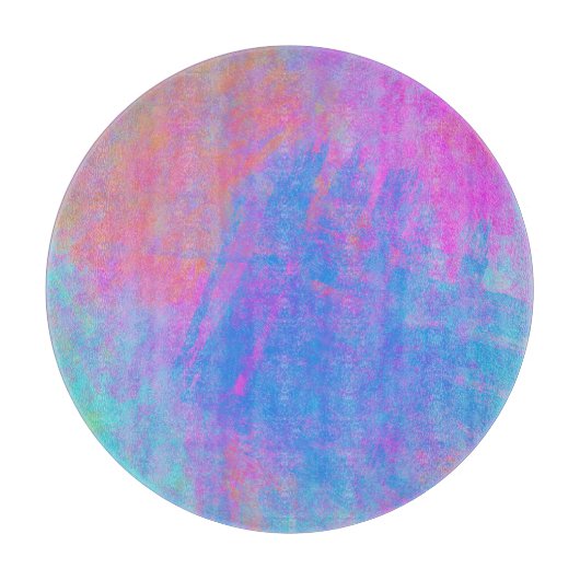 Felle Kleurrijke Spetters Snijplank (Voorkant)