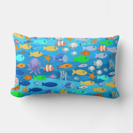 Felle kussen - Funky ontwerp