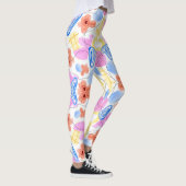 Felle legging met abstract patroon (Rechts)