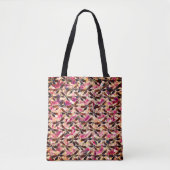 Felle libellen boodschappentas tote bag (Voorkant)
