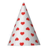 Felle Liefdeszuigers Rood Feesthoedjes (Voorkant)