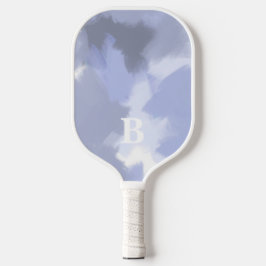 Felle Lila penseelstreek Pickleball Paddle