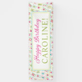 Felle Mahjong Tegels Banner (Verticaal)