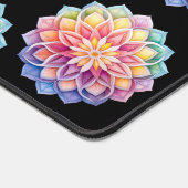 Felle Mandala Bloem Bureaumat (Hoek)