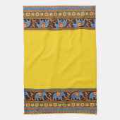 Felle olifanten keukendoek theedoek (Verticaal)