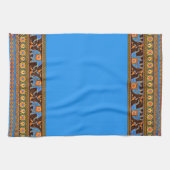 Felle olifanten keukendoek theedoek (Horizontaal)