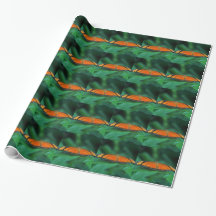 Felle oranje en zwarte vlinder op blad