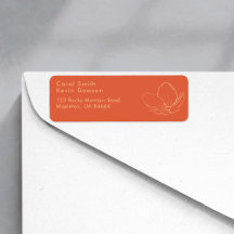 Felle oranje Verona zonsondergang retouradres 