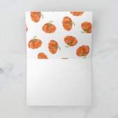 Felle oranje waterverf pompoen | Bedankt (Binnen)