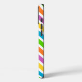 Felle Regenboog Chevron Monogram Case-Mate iPhone Case (Achterkant / Links)