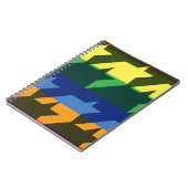 Felle Regenboog Strepen Notitieboek (Linkerzijde)