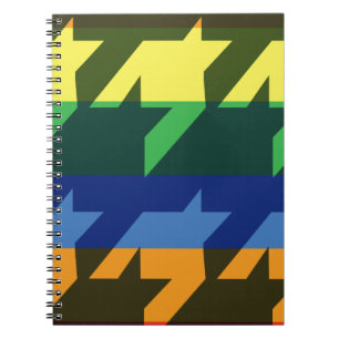 Felle Regenboog Strepen Notitieboek