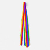 Felle Regenboog Stropdas (Achterkant)