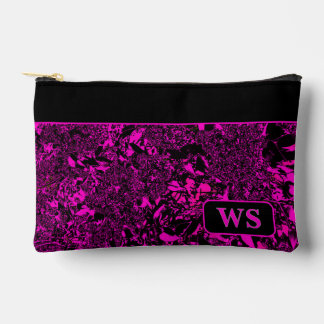 Felle roze cosmetische tas 
