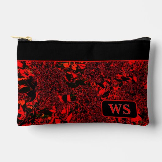 Felle roze cosmetische tas (Voorkant)