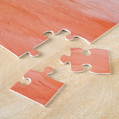 Felle Roze Flamingo Legpuzzel (Zijkant)