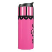 Felle Roze Poodle Mok (Gedraaid links)