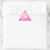 Felle Roze Sterren Sticker (Tas)