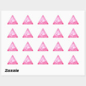 Felle Roze Sterren Sticker (Vel)