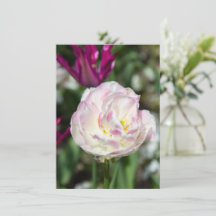 Felle roze tulpen op een zonnige dag