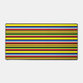 Felle serape strepen bureaumat (Voorkant)
