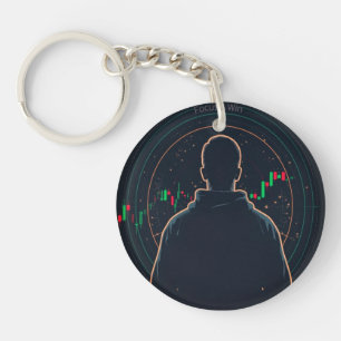 Felle Sleutelhanger voor de Aandelenmarkt