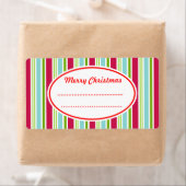 Felle Snoep Kerst Keuken Labels (Insitu)