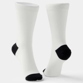 Felle sokken RANDOPIX effen kleuren helder wit