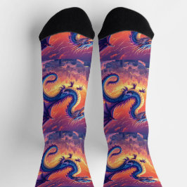 Felle sokken UNISEX Drakenvuur 0040759