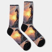 Felle sokken UNISEX Rock Dragon 0040761 (Rechts)