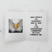 FELLE SORRY KAART (Binnen)