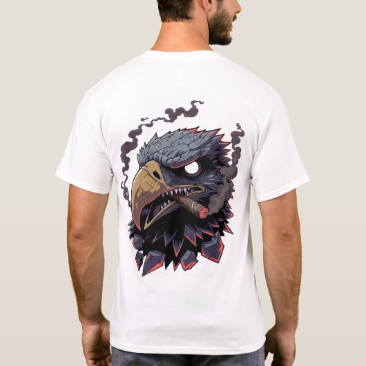 Felle Stone Eagle Mascotte T-shirt (Achterkant)