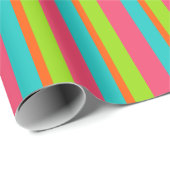 Felle Strepen Inpakpapier (Rol Hoek)