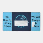 Felle 'Technologie is de beste vriend van Man' Art Bureaumat (Keyboard & Muis)
