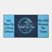 Felle 'Technologie is de beste vriend van Man' Art Bureaumat (Voorkant)