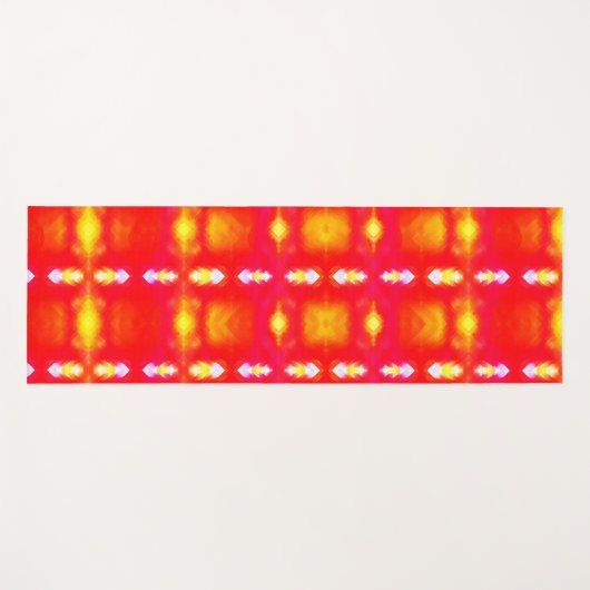 felle tegel yogamat (Voorkant (horizontaal))