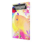 Felle Tie-Dye Vogels Mini Klembord (Angled2)