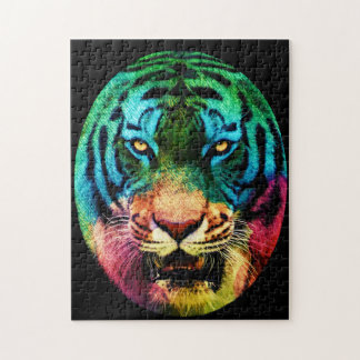 Felle Tijger Puzzel