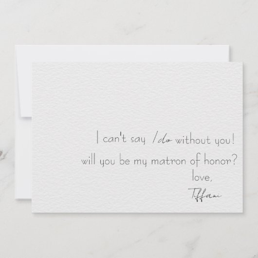 Felle tulpen en groen Matrone van eer Kaart (Achterkant)