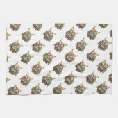 Felle uil keukendoek theedoek (Horizontaal)