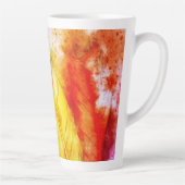 Felle veren latte mok (Rechts)